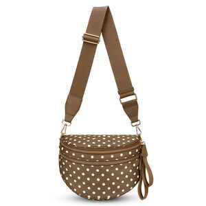 9450 Polka Dots Crossbody Bum Bags Lightweight Nylon Fanny Packs Fashion